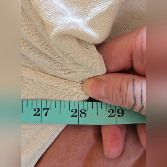 BDG | Cream Button-Detail Crop Top, Size S - Picture 5 of 7